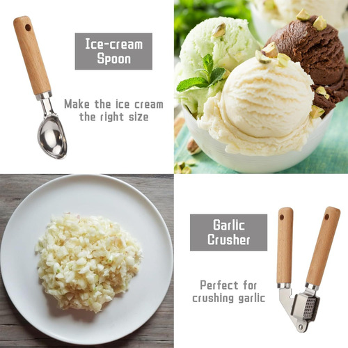 Juego De 9 Herramientas Y Aparatos De Cocina Para Cocinar