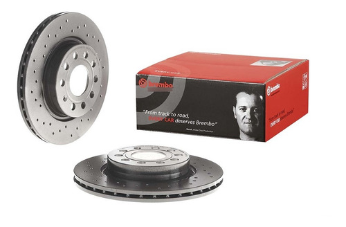 Discos Brembo Xtra Vw Jetta 1.4 Tsi 2015 A 2019 D Par