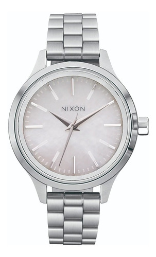 Reloj Nixon Analógico Optimist Silver Mother Of Pearl
