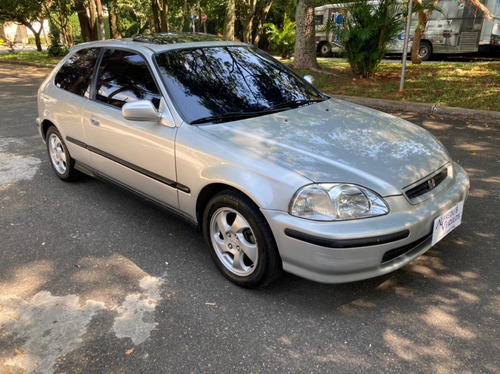 Honda Civic Vti 2008 Única Dona 75.000 Km Teto Solar