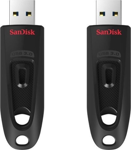 Set De 2 Memorias Usb 3.0 Tipo A Ultra De 64gb Con Cifrado