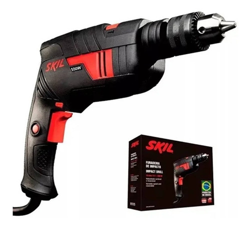 Imagen 1 de 5 de Taladro Percutor 570w Skil 6555 Veloc Variable 13mm