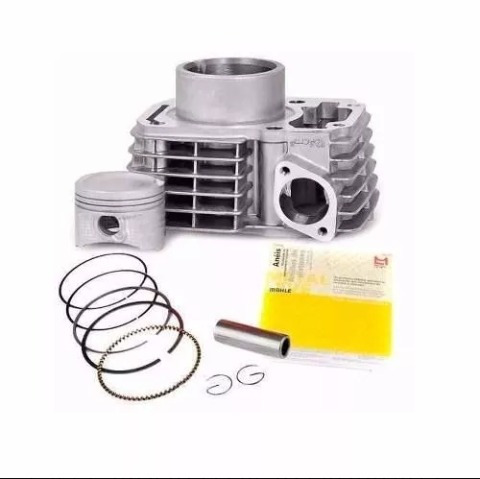 Kit Motor Cilindro Fan 125 Metal Leve 2009 Em Diante