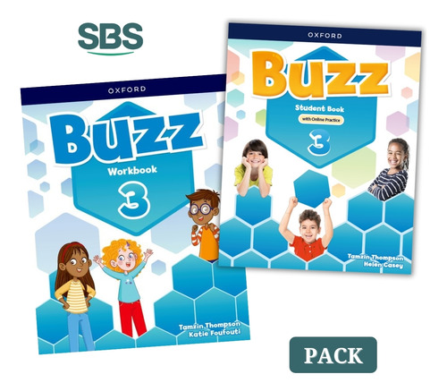 Buzz 3 - Student's Book W/digital Pack + Workbook - 2 Libros