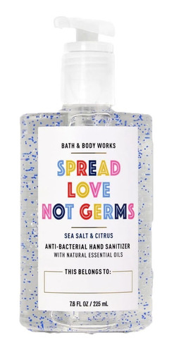 Imagen 1 de 1 de Sea Salt & Citrus Gel Antibacterial Bath & Body Works