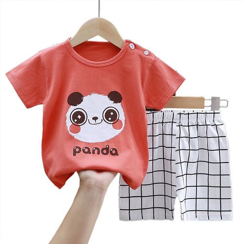 Conjunto De Niño Transpirable Ropa De Bebé Pantalones Cortos