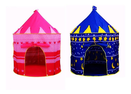 Carpa Infantil Castillo Princesas Y Príncipes