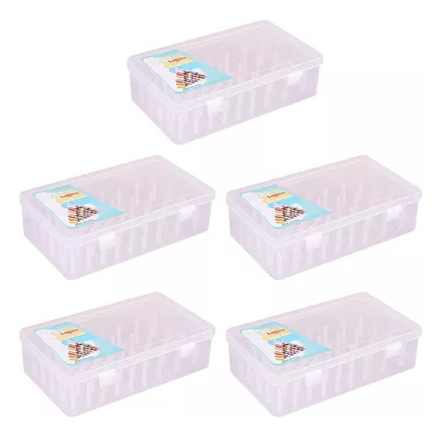 Estuche Organizador Para Manualidades, Caja De 42 Bobinas, 5