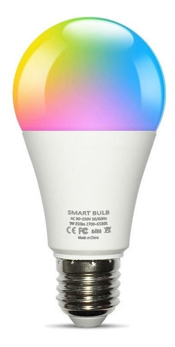 Ampolleta Inteligente Led Kuaf E27 Wifi App Rgb 10w X1