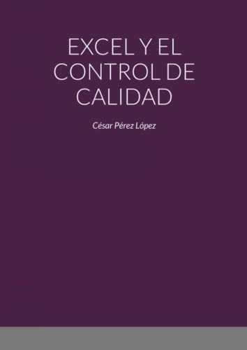 Excel Y El Control De Calidad - Perez, De Perez. Editorial Scientific Books En Español