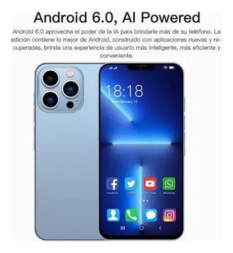 Smartphone I13 Pro Max Ram De 1 Gb De Rom Y 8 Gb Para Androi