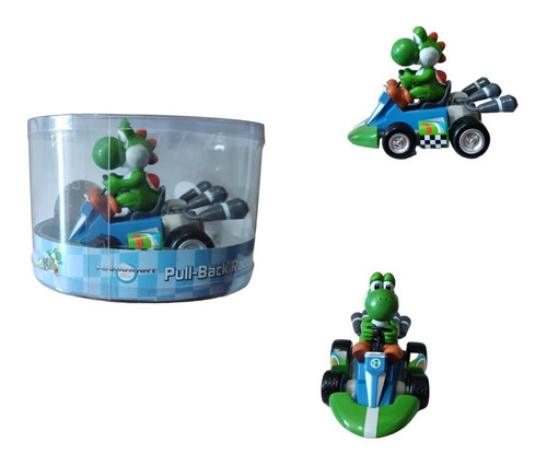 Figura De Mario Kart Personaje Yoshi A Friccion X1