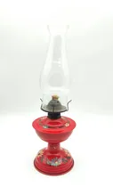 Comprar Lampara Antigua Kerosene Chapa Roja - Antiguedades