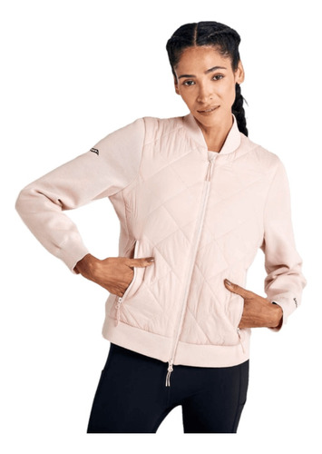 Campera Mujer Saucony Boulder Oysterpuff Mellow Rose