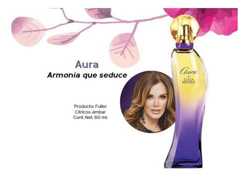 Perfume Vivir Lucía Méndez Y Aura Caja Maltratada De Fuller