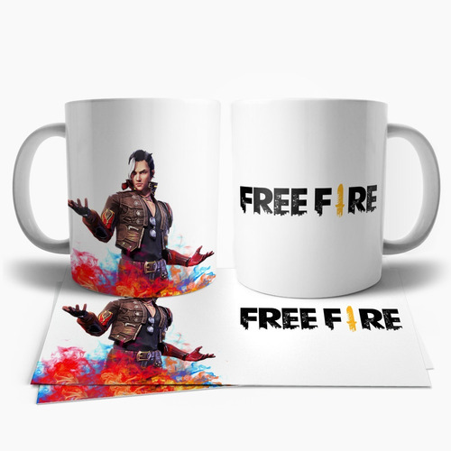 Free Fire Hayato Taza Polimero Tu Propio Estilo