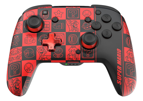 Pdp Control Inalámbrico Rematch Glow: Súper Icono Color Rojo