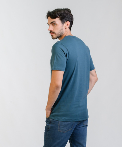 Remeras Hombre Brooksfield Algodón Premium Lisa Moda 1091b