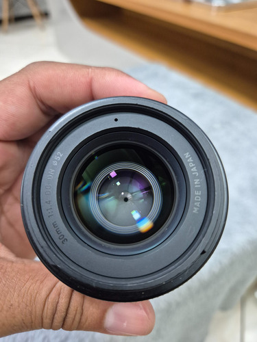 Lente Sigma 30mm F1.4 Dc Dn Sony E-mount 52mm 1:1/4 E-mount Preto