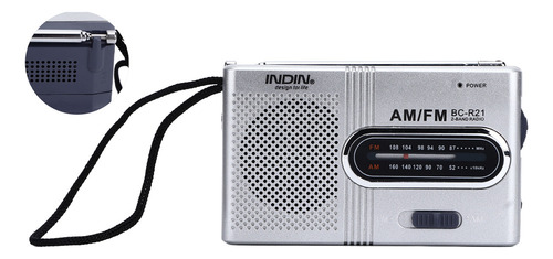 Mini Reproductor De Radio Portátil Pocket Am Fm Con Batería