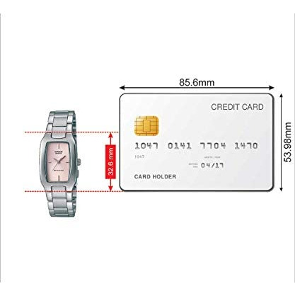 Reloj Casio Enticer Para Mujer, Analógico, Con Esfera Rosa,
