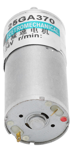 Micro Motor Dc Gear De Baja Velocidad Cw Ccw Permanent Magne
