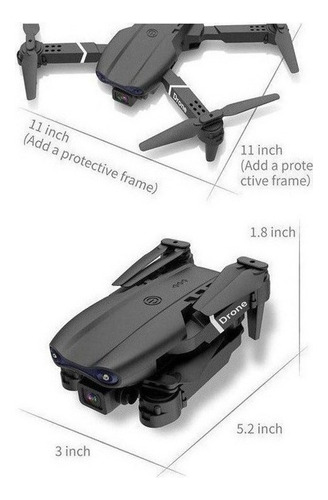 Cámara Profesional 4k Mini Drone E99 Pro Con 2 Baterías