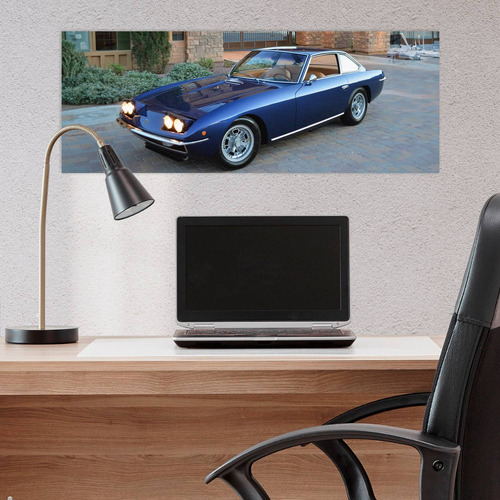 Cuadro 30x80cm Auto 1968 Lamborghini Islero 6993 24
