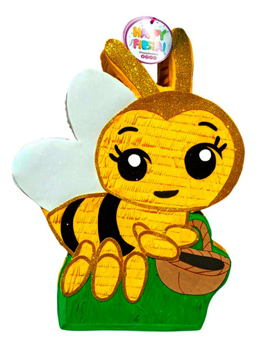 Piñata Premium 50 Cm Personalizada Fiesta Cumpleaños Niños Abejita Chiquitita