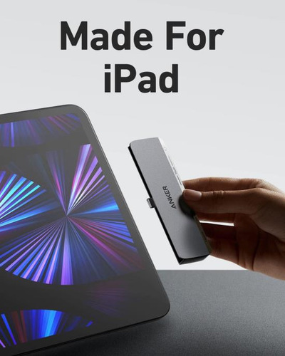 Anker 6 En 1 Hub Usb-c Para iPad Y Otros Dispositivos