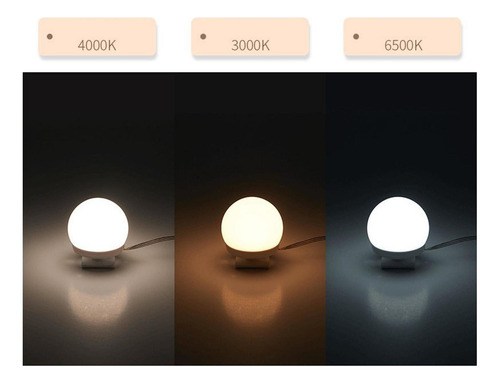 Luces Led Para Luces De TĂșnel De Espejo Tira 10 Bombillas .