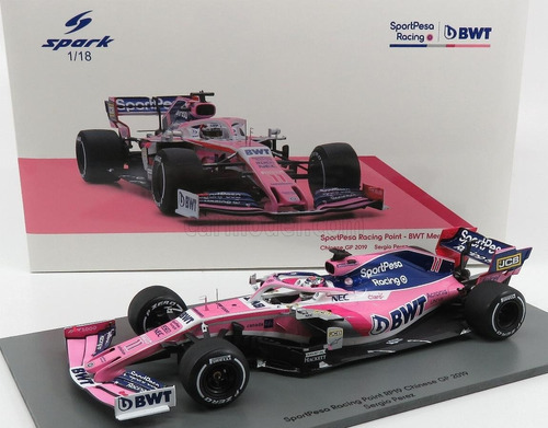 F1 Racing Point Lance Strol 2018 1/18 Miniatura Spark