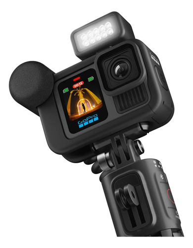 Kit Câmera Gopro Hero 13 Creator Edition Com Luz E Microfone
