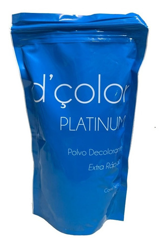 Polvo Decolorante Platinum Extra Rapido D'color Coloracion