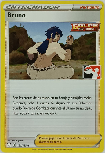Pokémon Tcg Bruno 121/163 Liga (español)