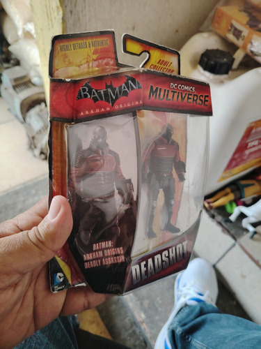 Figura De Acción Deadshot Dc Comics Batman Arkham Origins (Usado)