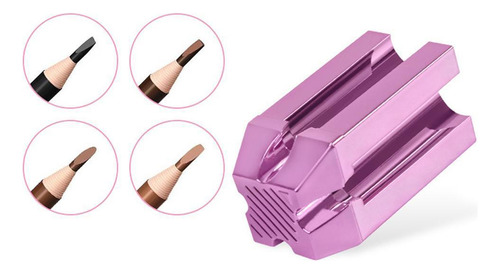 Sacapuntas De Maquillaje Perfilador De Cejas Con De Pico De