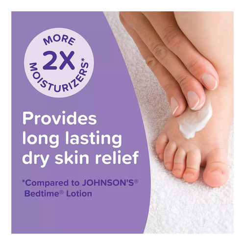 Crema corporal hidratante Johnson's Baby Bedtime 240 ml