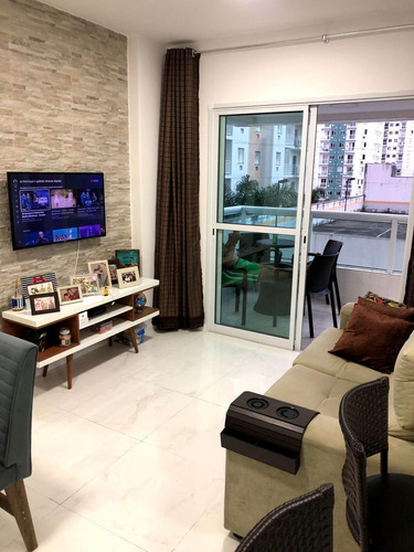 Imagem 1 de 23 de Apartamento 2 Dormitórios 100m Praia Mobiliado Ocian Amj157