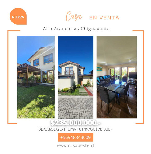 Casa Condominio Alto Araucarias Chiguayante