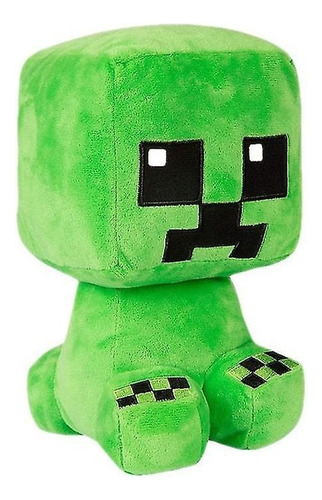 Peluches Minecraft Modelos Creeper, 26 Cm Verde