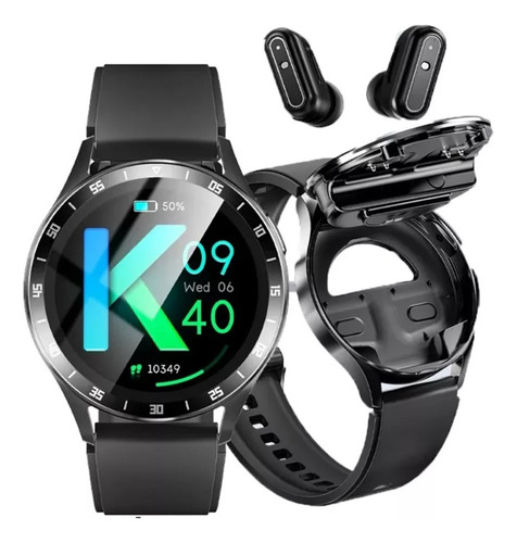 Reloj Inteligente Con Auriculares 2 En 1