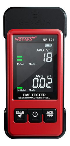 Medidor De Radiación Geiger Nf-601 Noyafa Tester Sonómetro