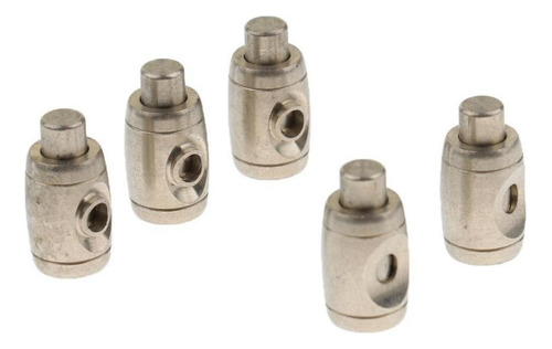 5 Piezas Trombón Cuproníquel Escupir Válvula Trompeta