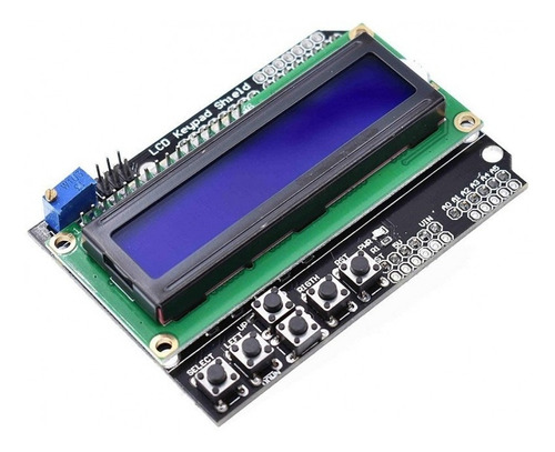Display Shield Keypad Lcd Arduino