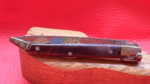 Navaja (ilg 10) Grabada Hoja 7.5 Cm. Abierta 15.5 Cm (Usado)