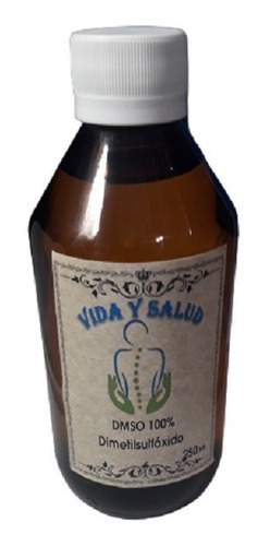 Dmso X 250 Cc Al 100% Envase Vidrio, Maxima Pureza, Calidad