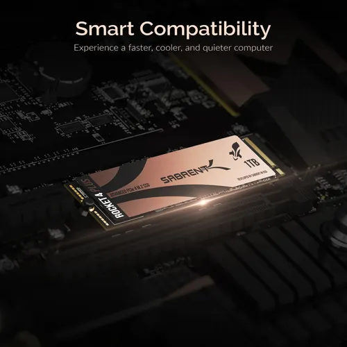 Ssd Sabrent Rocket 4 Plus Nvme M.2 Pci-e Gen4 De 1 Tb