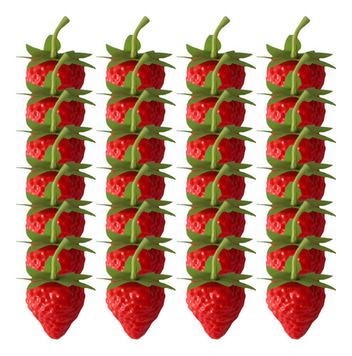 ) A Juguete De Fresa Simulado, 40 Piezas