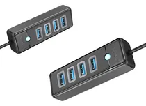 Comprar Orico Hub Portatil 3.0 Otg 4 Puertos Android Linux Windows